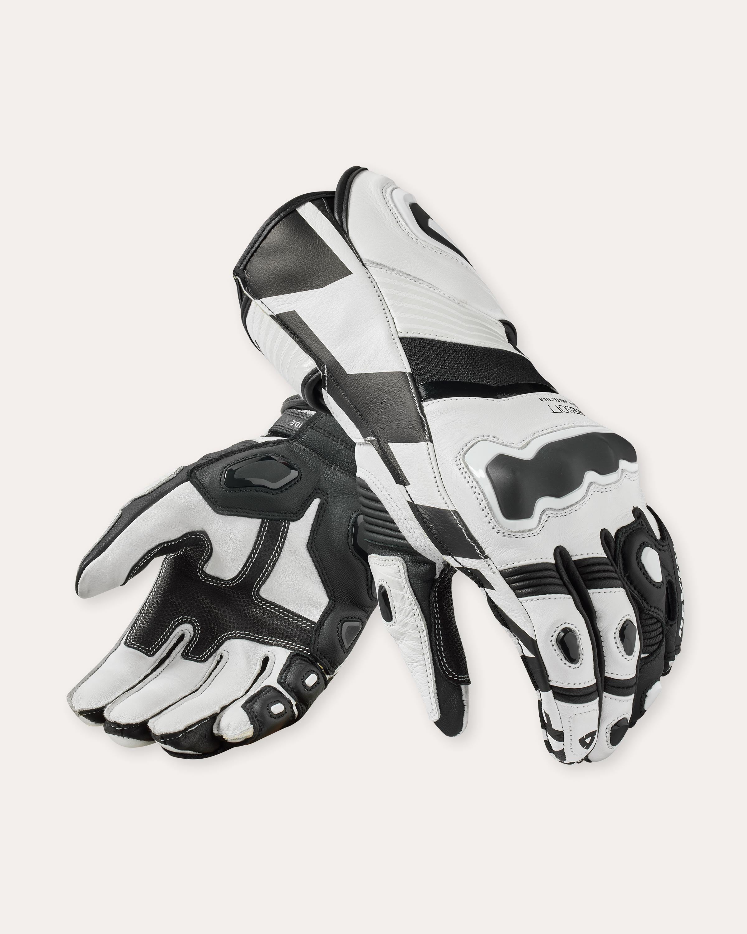 Gloves  Jerez 4 | White-Black